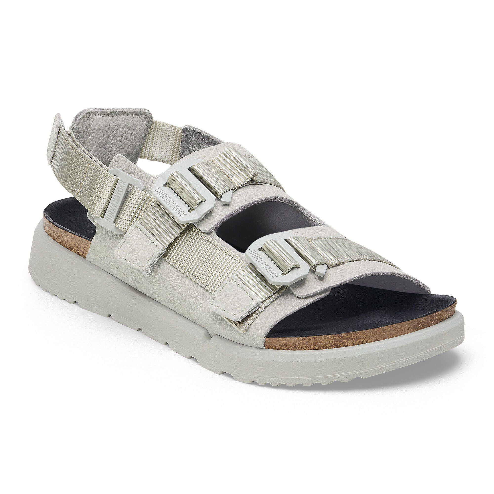Shinjuku Leather-Textile Mineral Gray