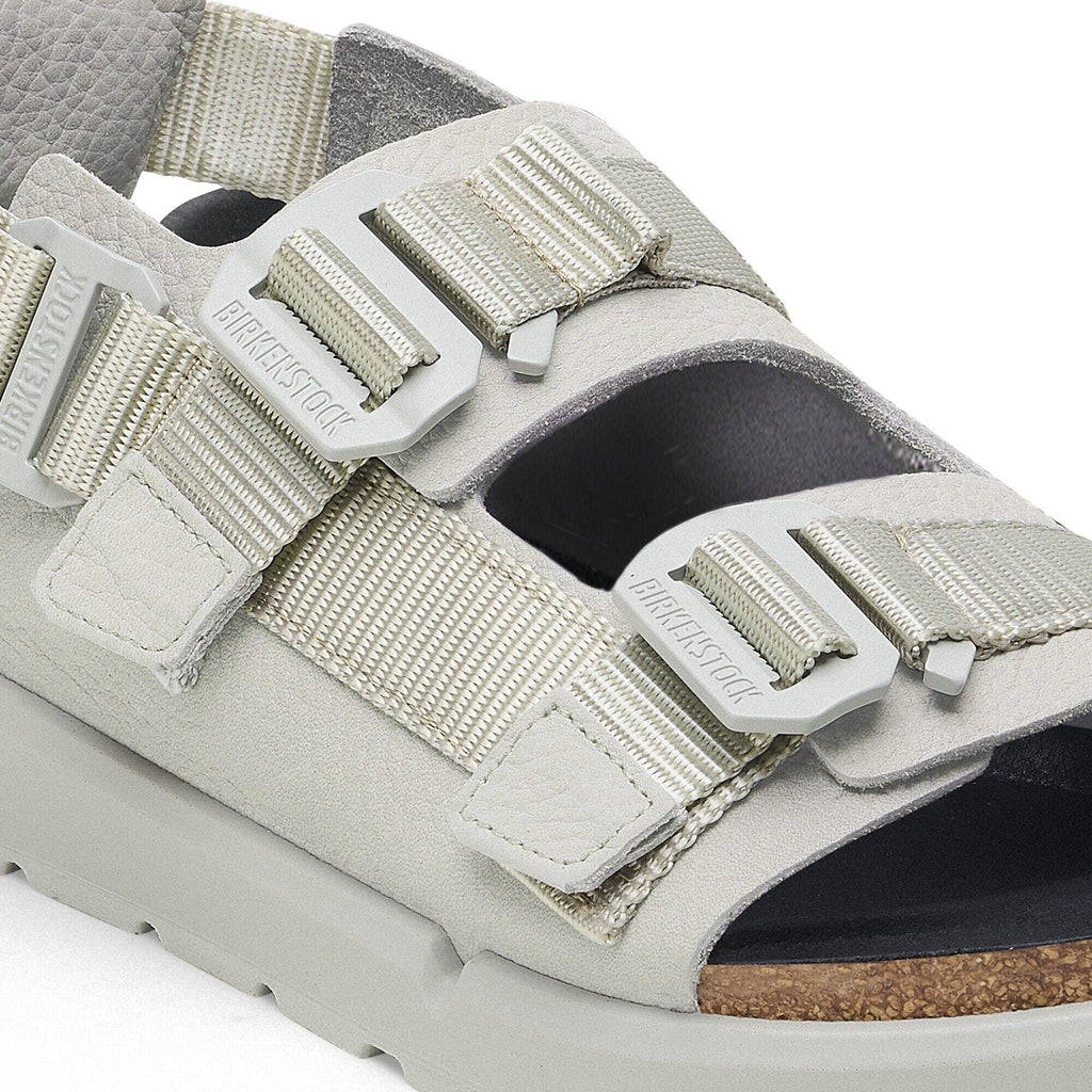 Shinjuku Leather-Textile Mineral Gray