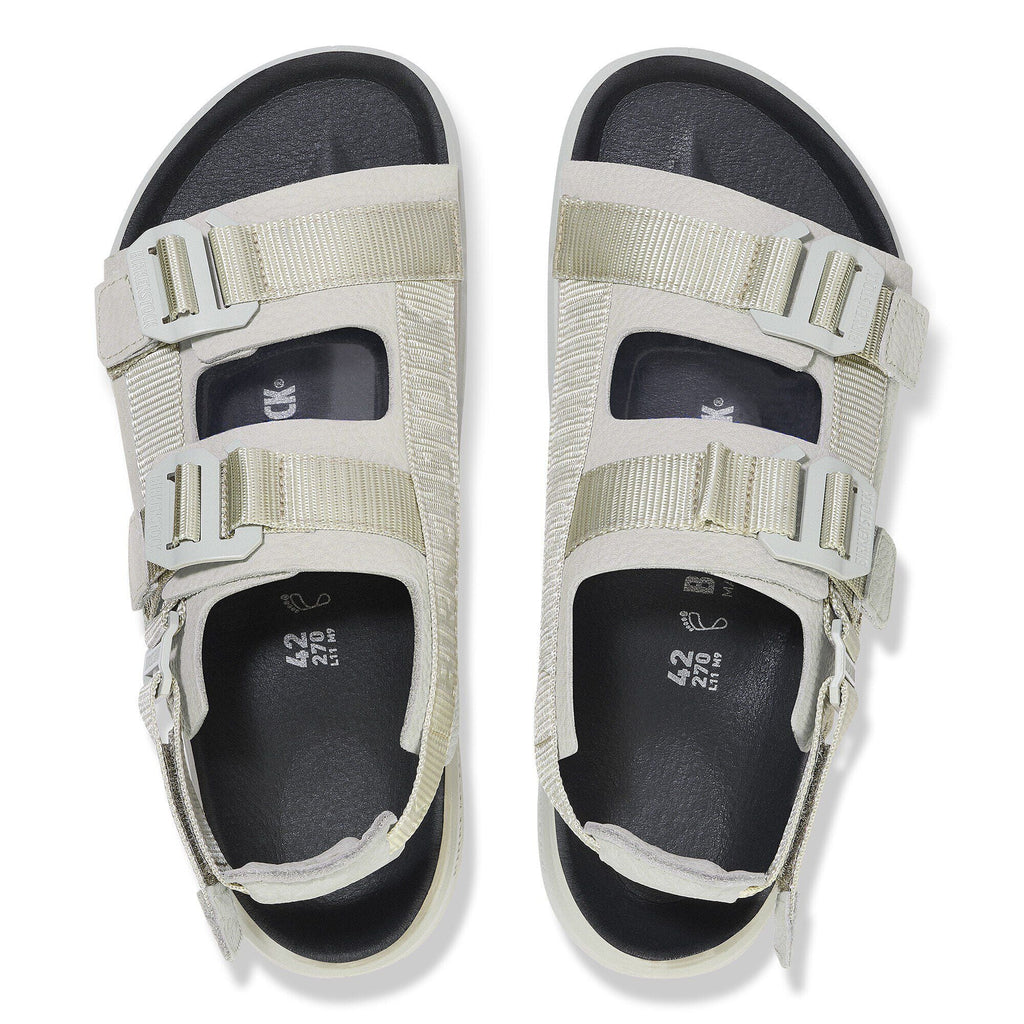 Shinjuku Leather-Textile Mineral Gray