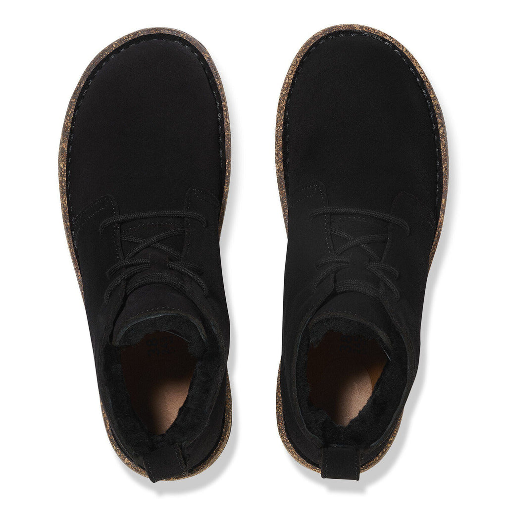 Uppsala Mid Shearling Suede Leather