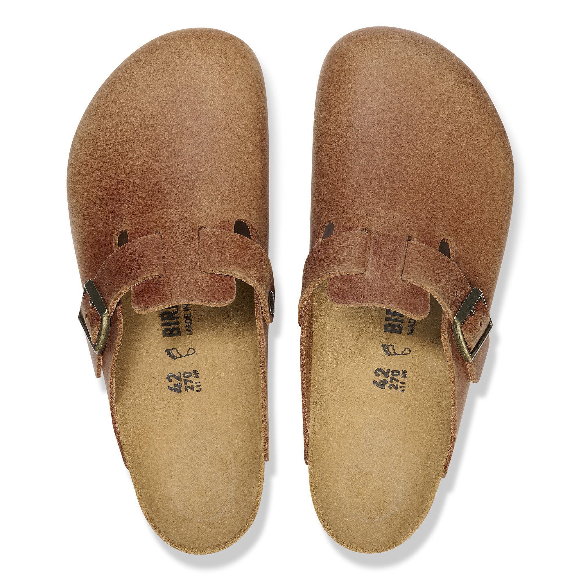 Boston Natural Leather Oiled