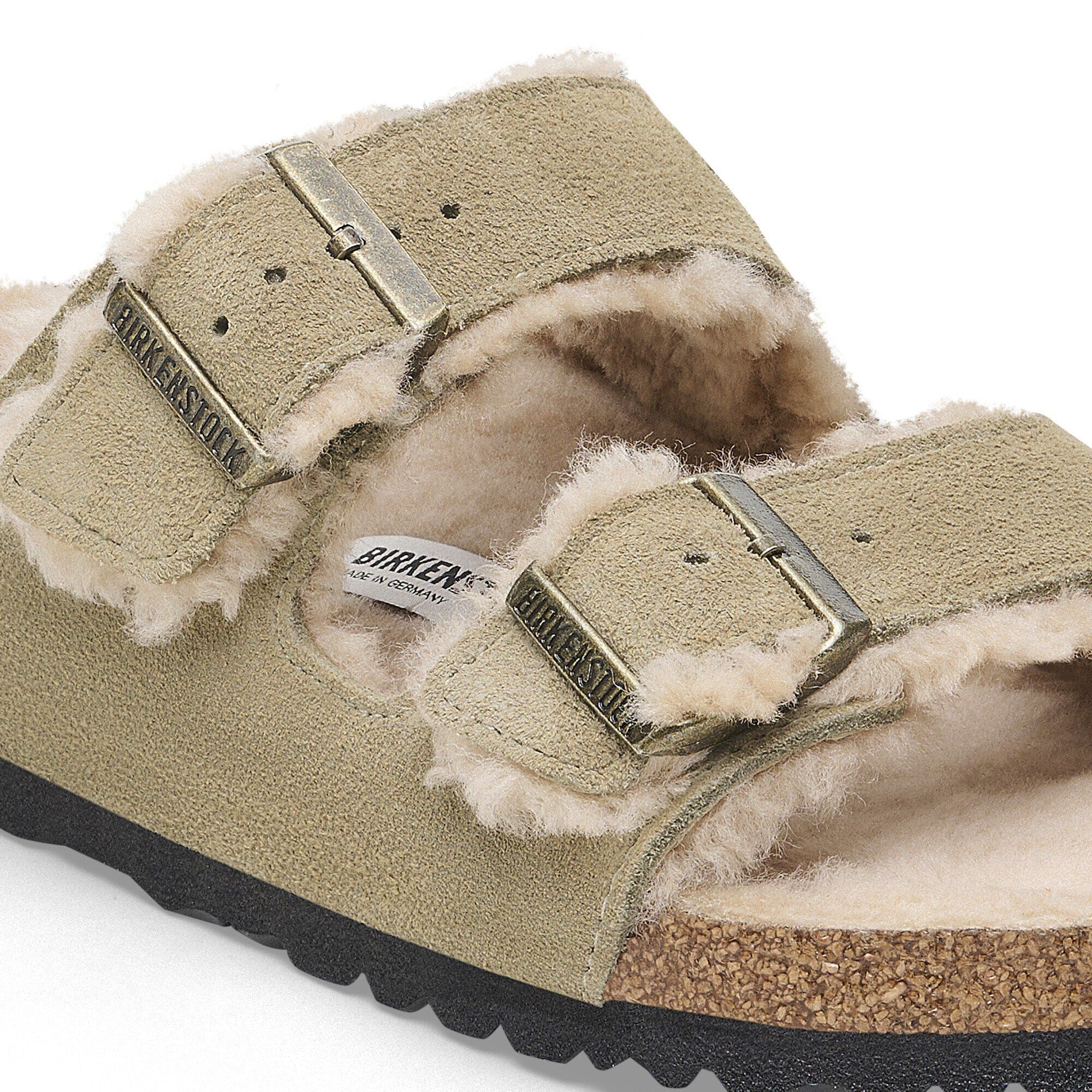 Arizona Shearling Suede Leather/Fur