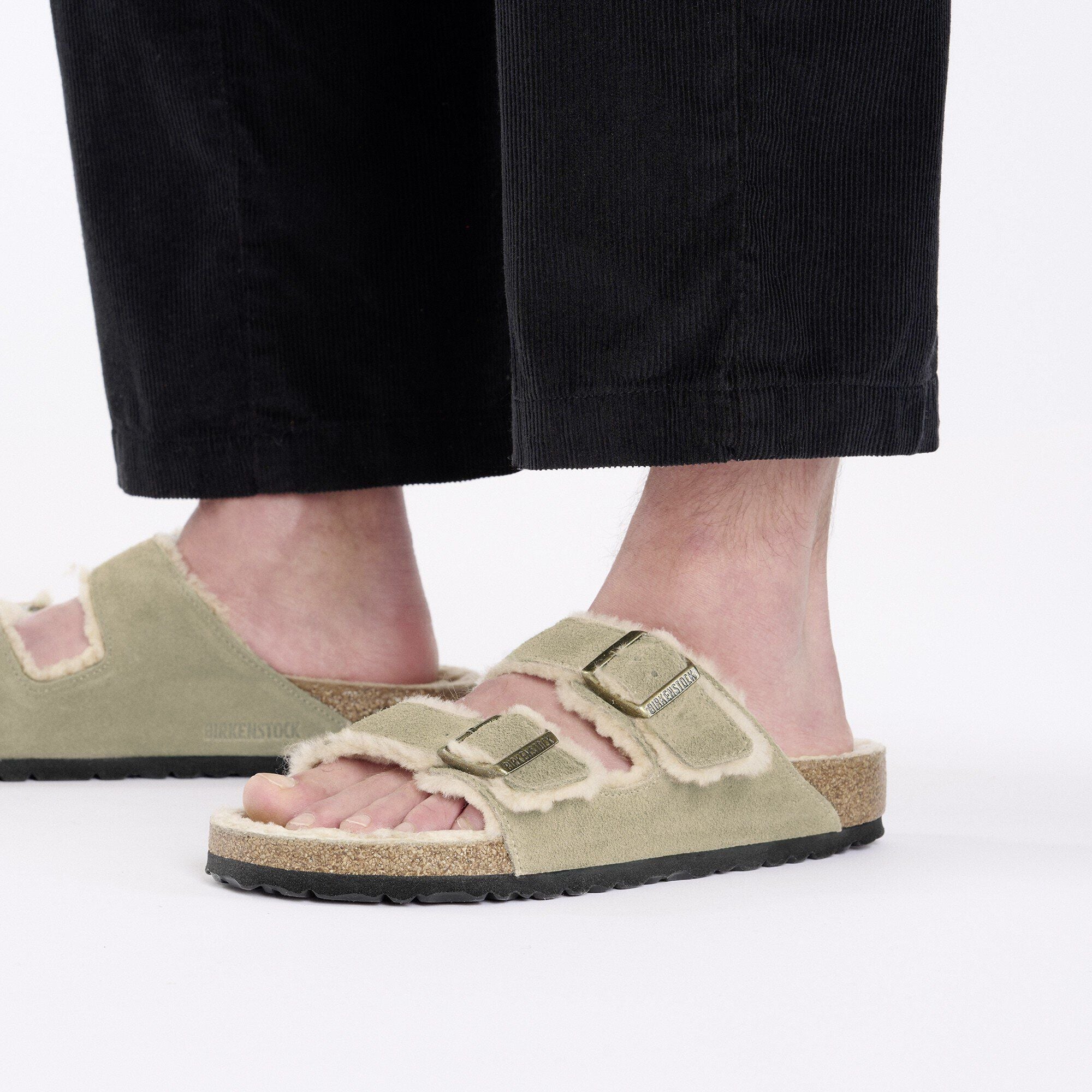 Arizona Shearling Suede Leather/Fur