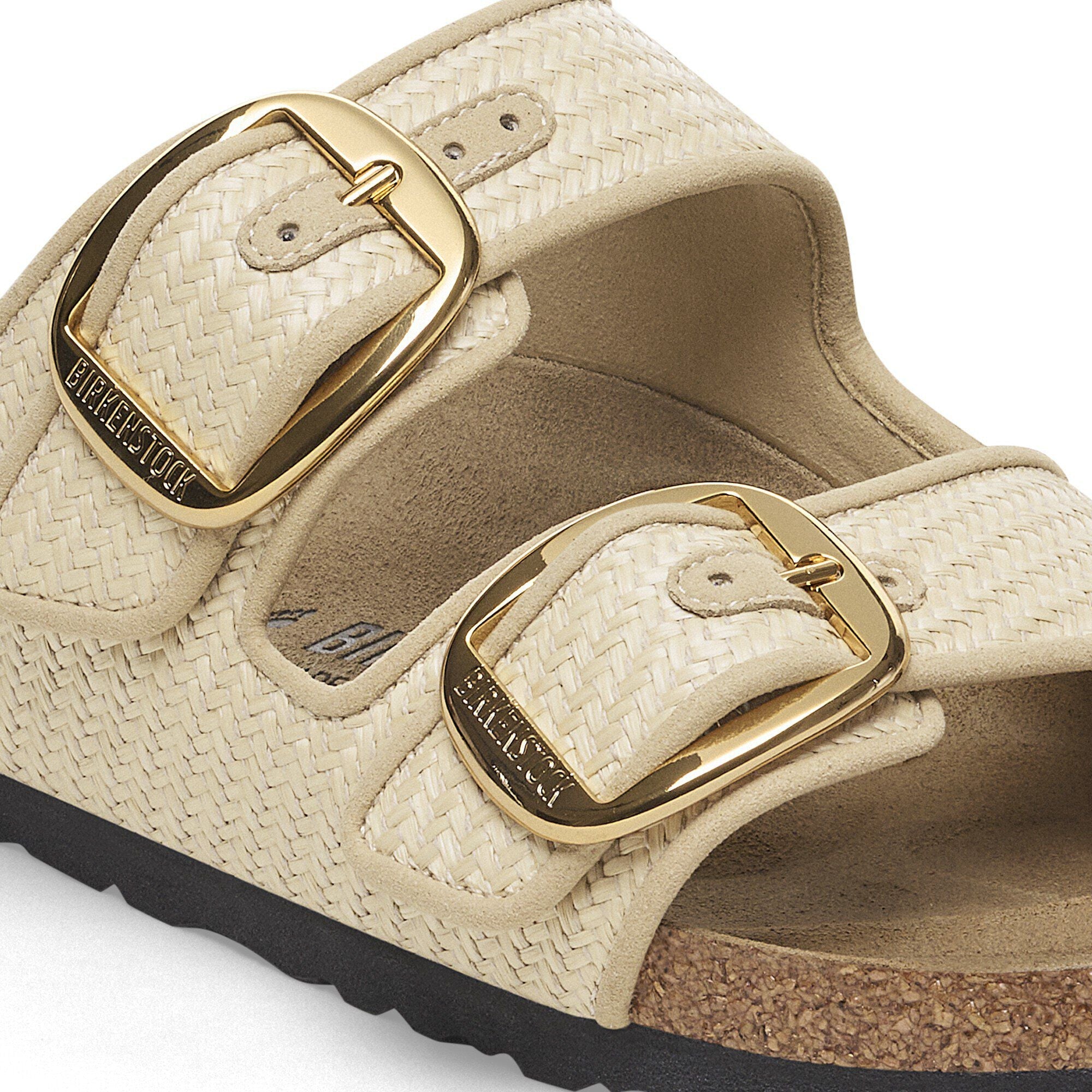 Arizona Big Buckle Raffia Textile