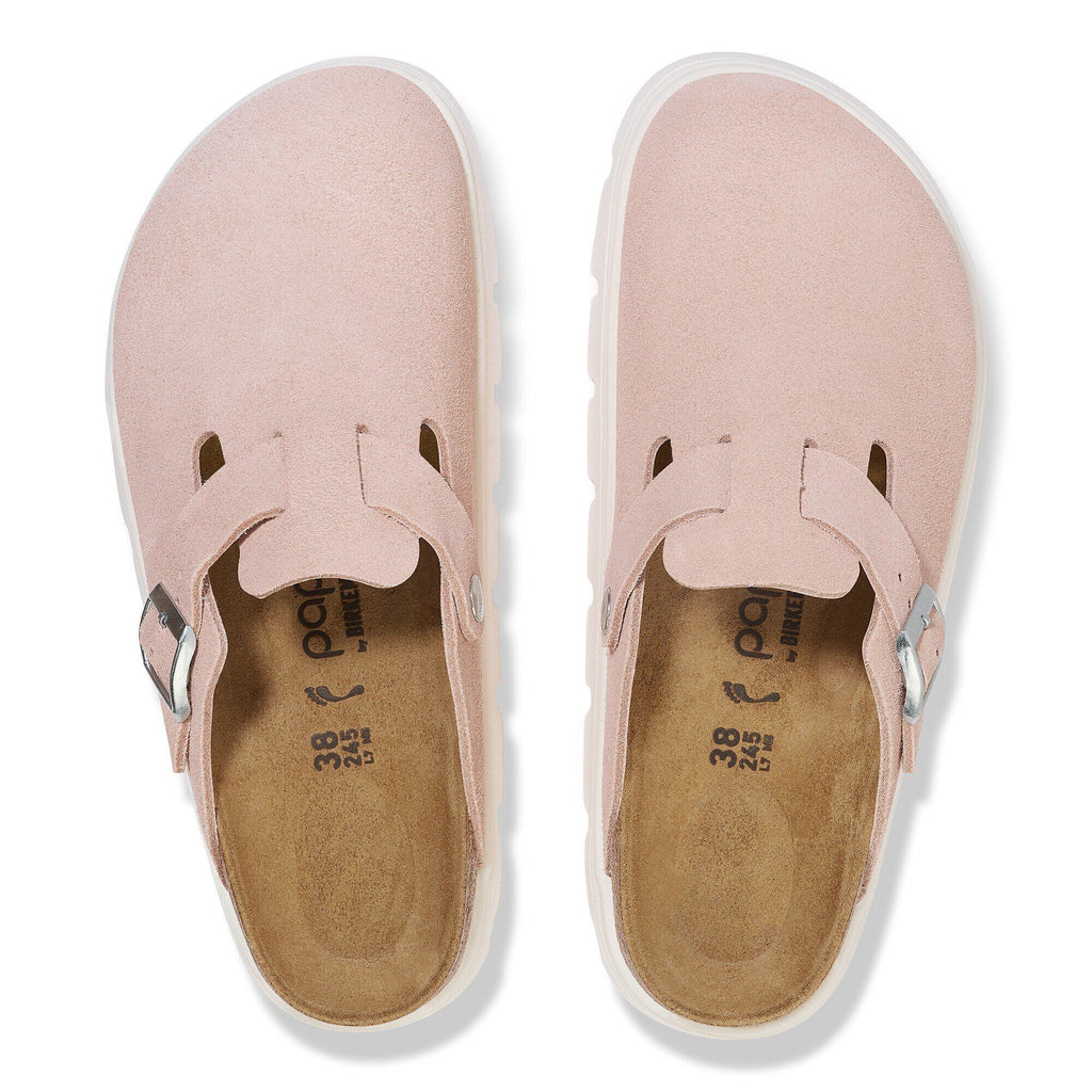 Boston Chunky Suede Leather Light Rose