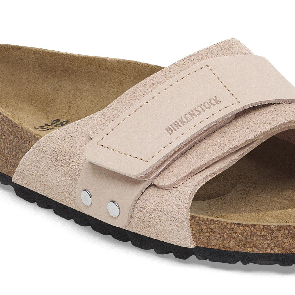 Oita Nubuck-Suede Leather Light Rose