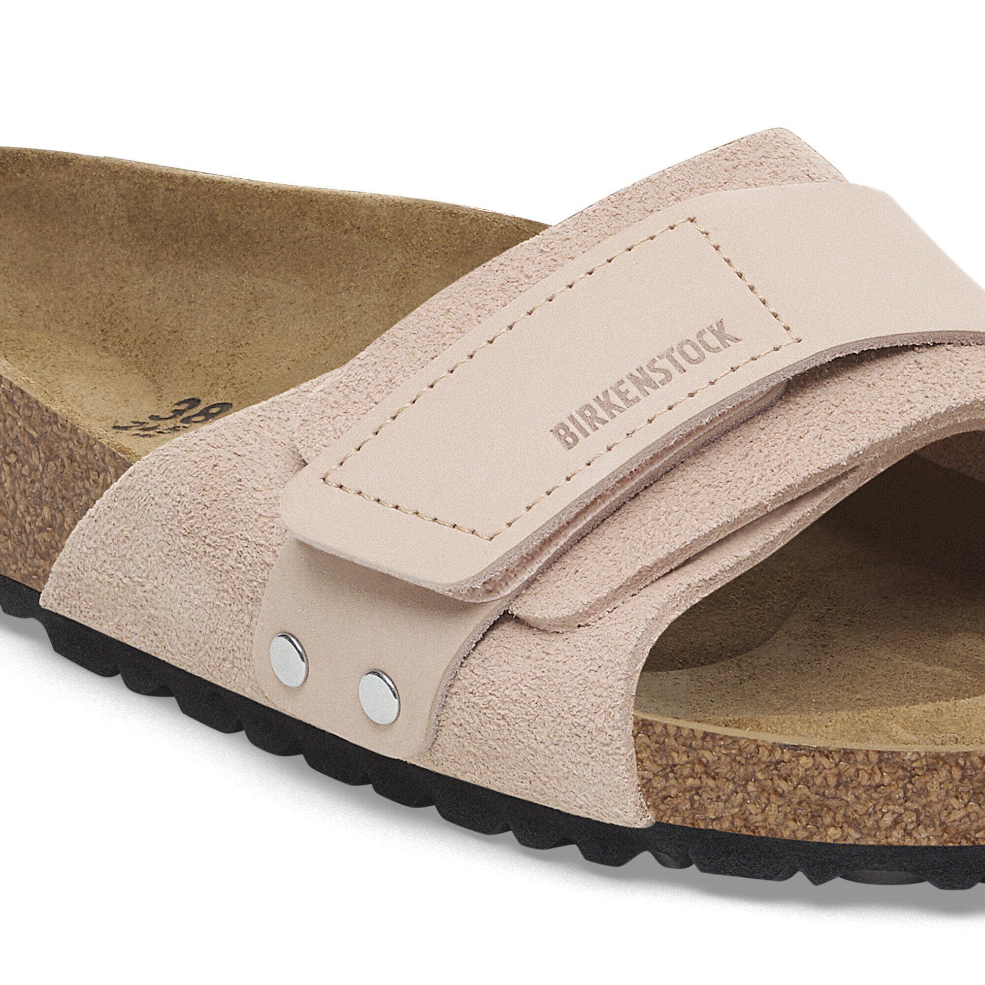 Oita Nubuck-Suede Leather Light Rose