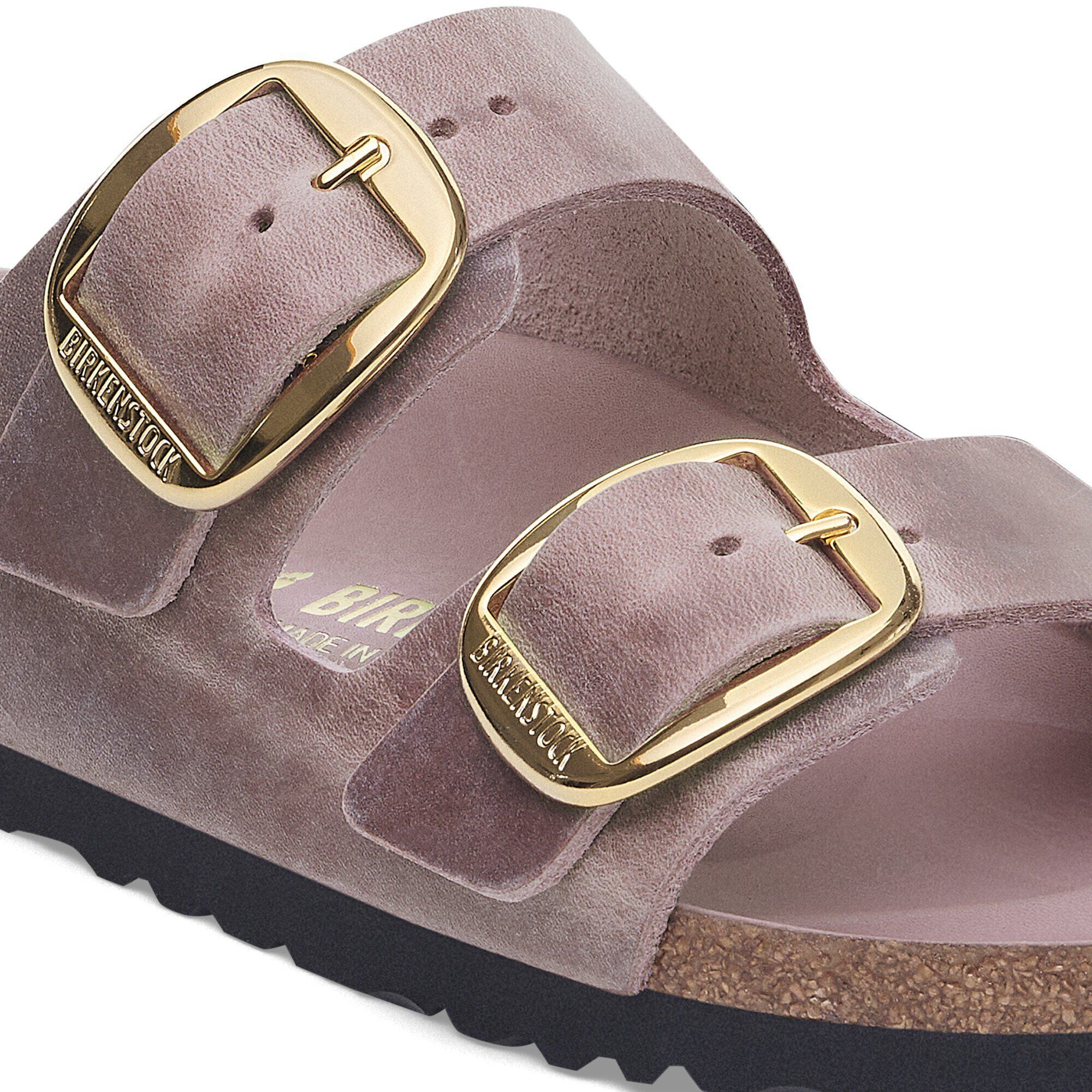 Arizona Big Buckle Oiled Leather Lavender