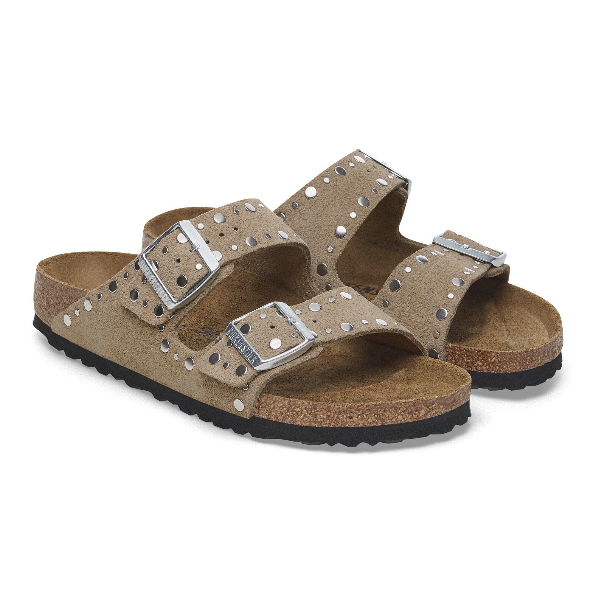 Arizona Rivet Suede Leather