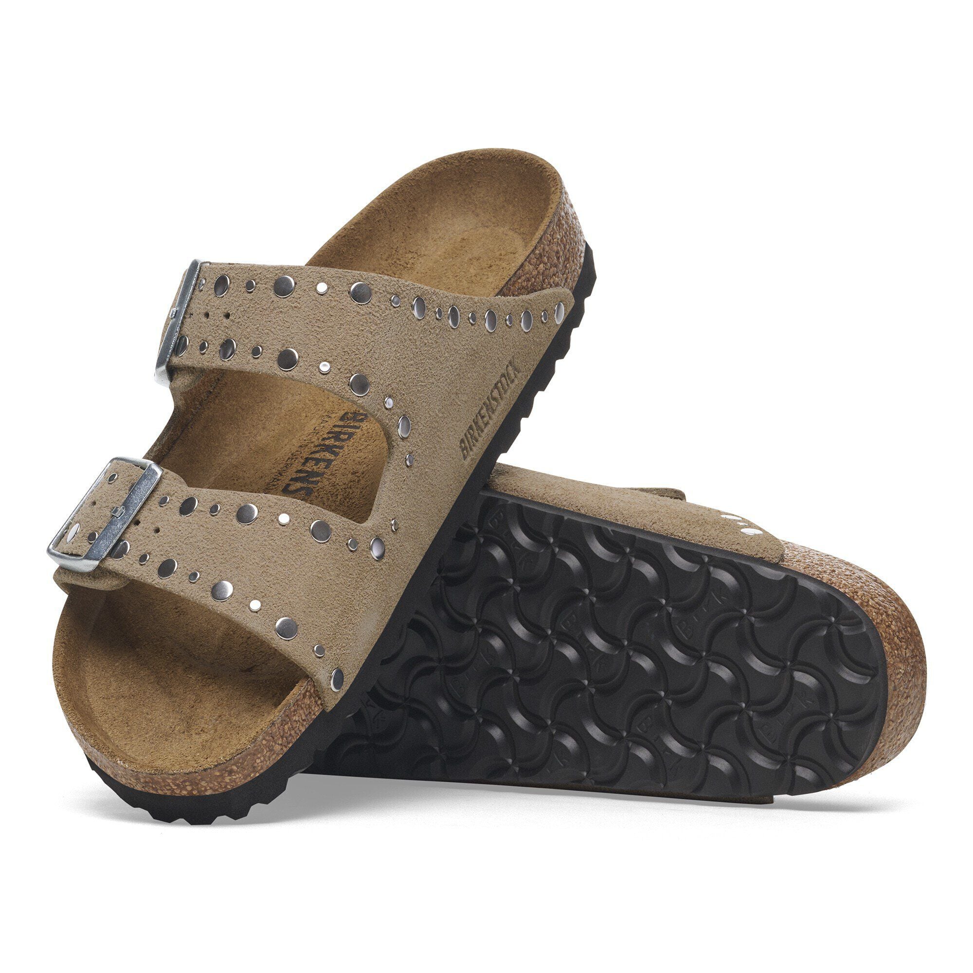 Arizona Rivet Suede Leather