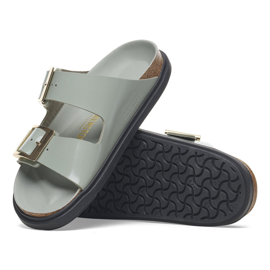 Arizona Droplet Buckle Natural Leather Patent
