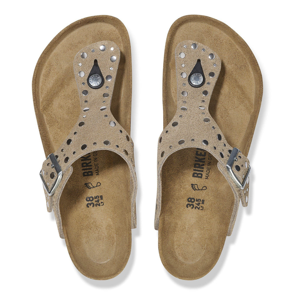Gizeh Rivet Suede Leather