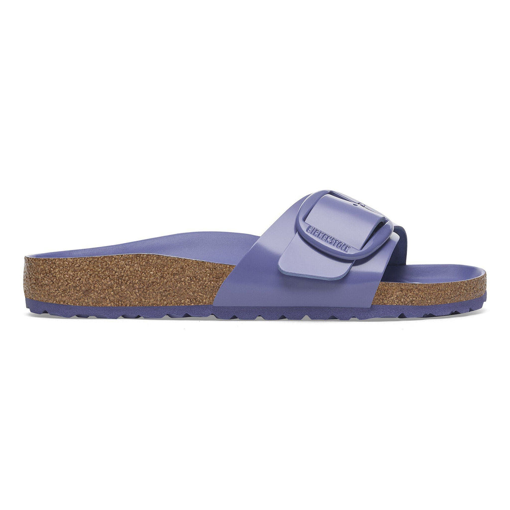 Madrid Big Buckle Natural Leather Patent