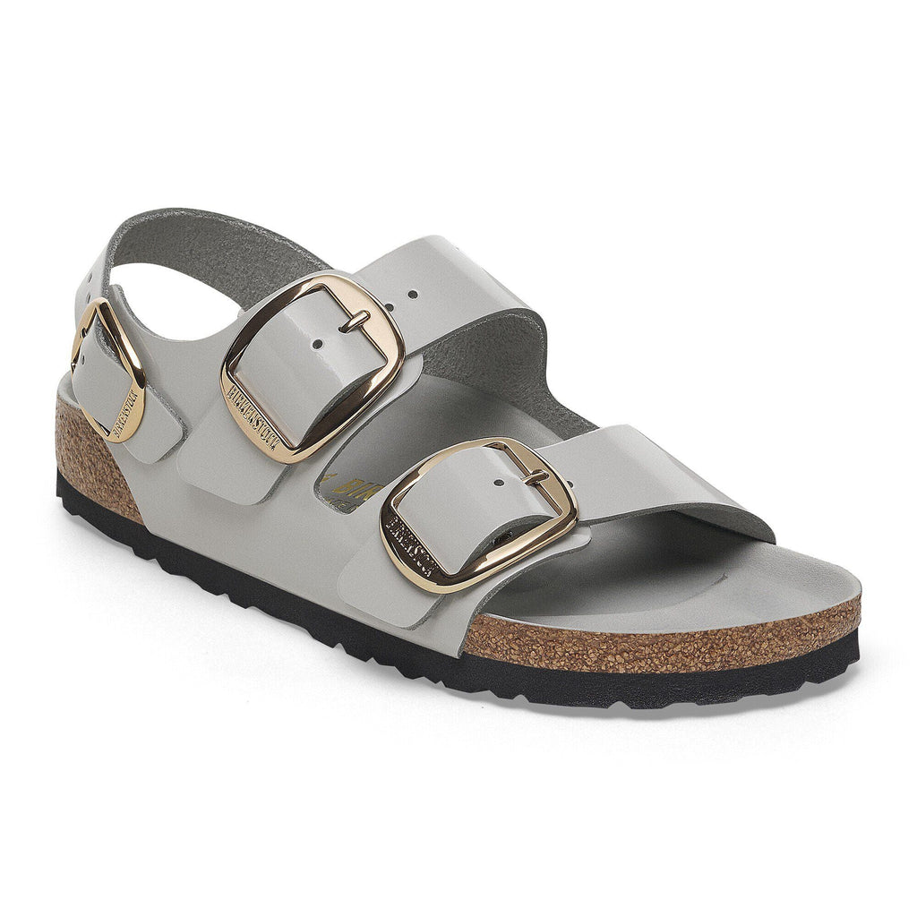 Milano Big Buckle Natural Leather Patent
