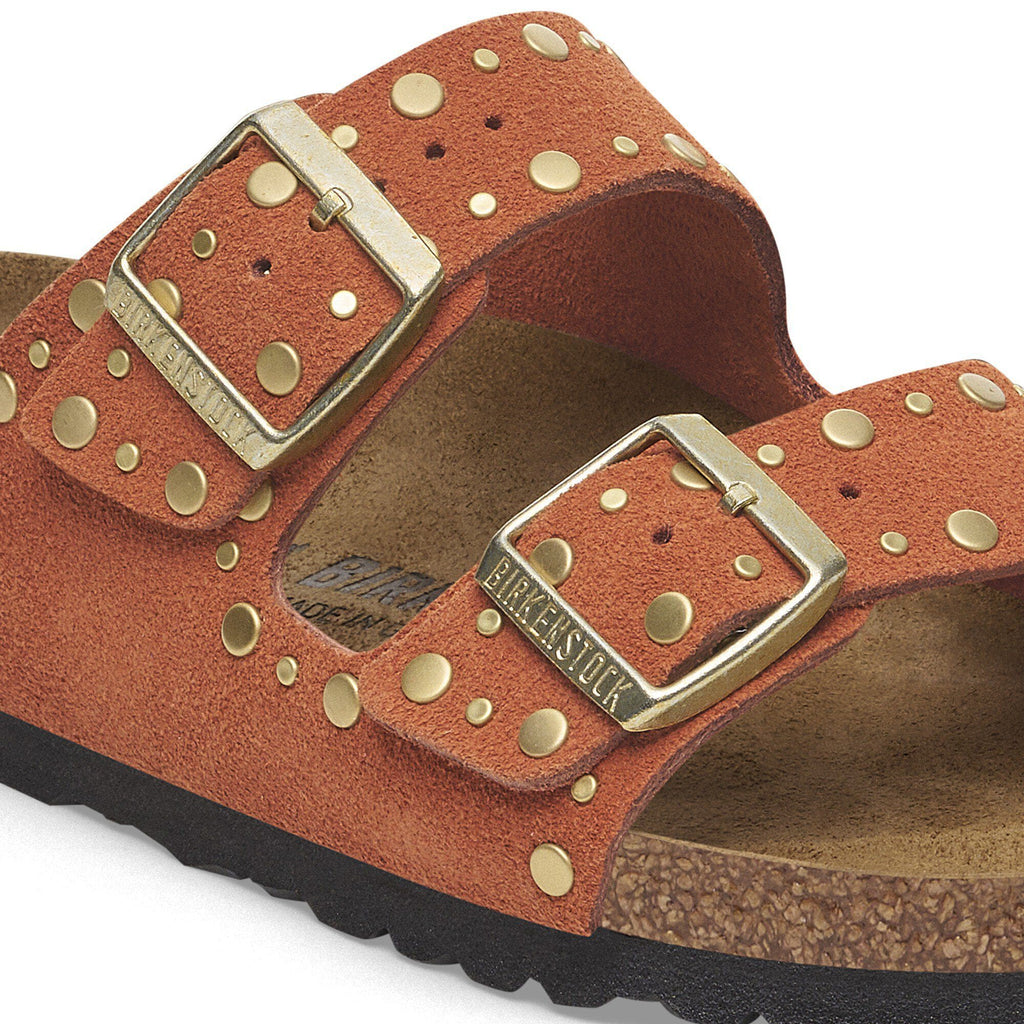 Arizona Rivet Suede Leather