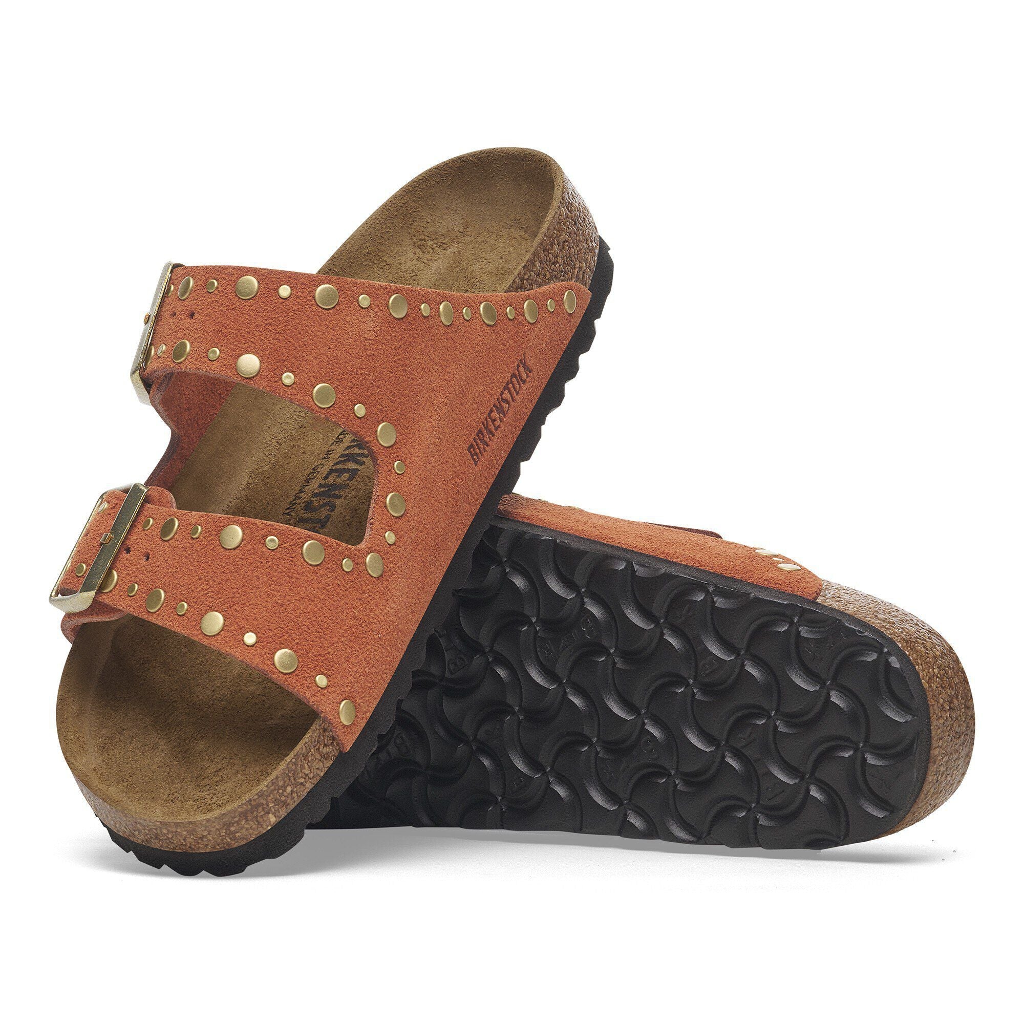 Arizona Rivet Suede Leather