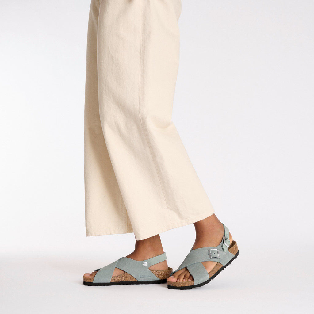 Tulum Nubuck-Suede Leather Pure Sage