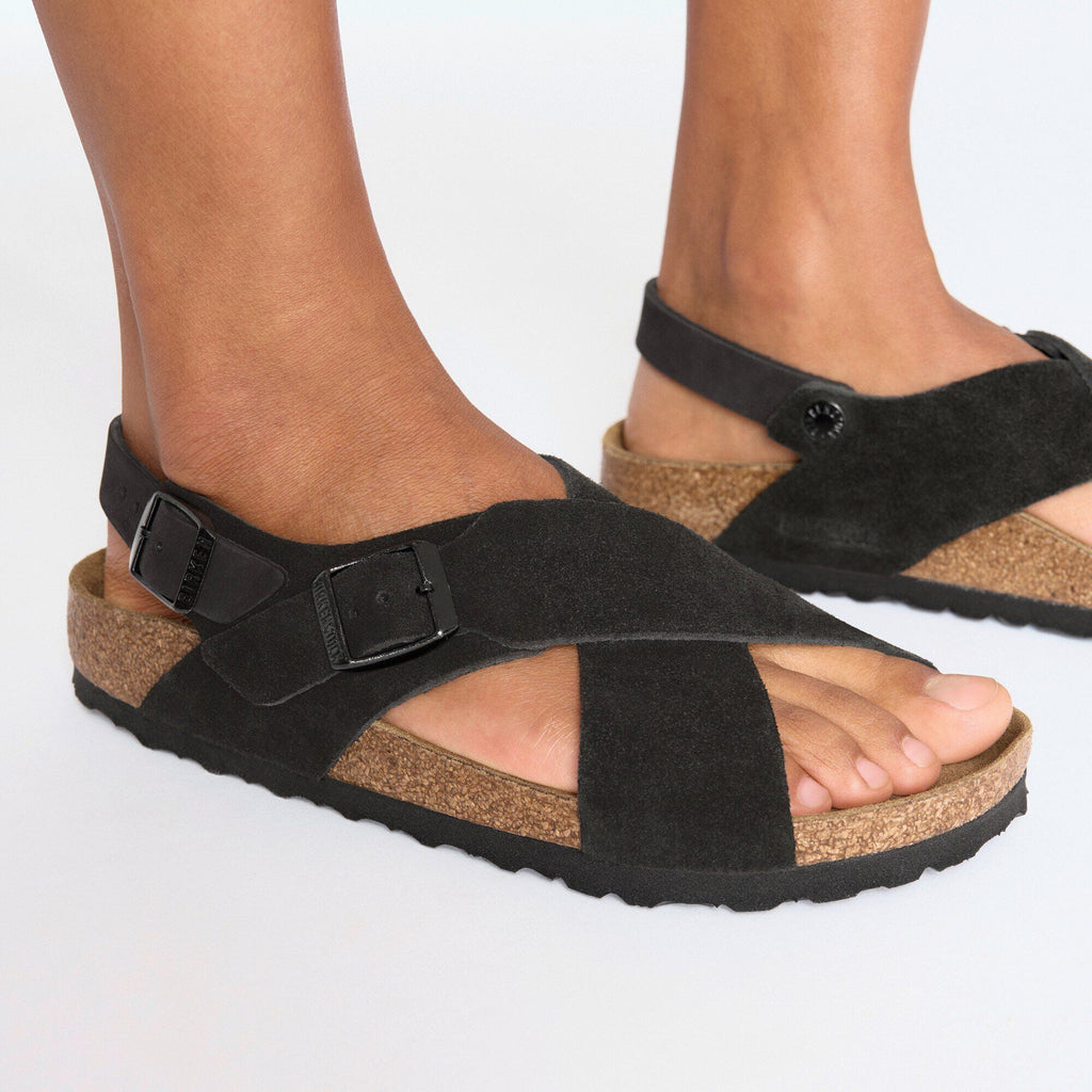 Tulum Soft Footbed Suede Leather Nubuck