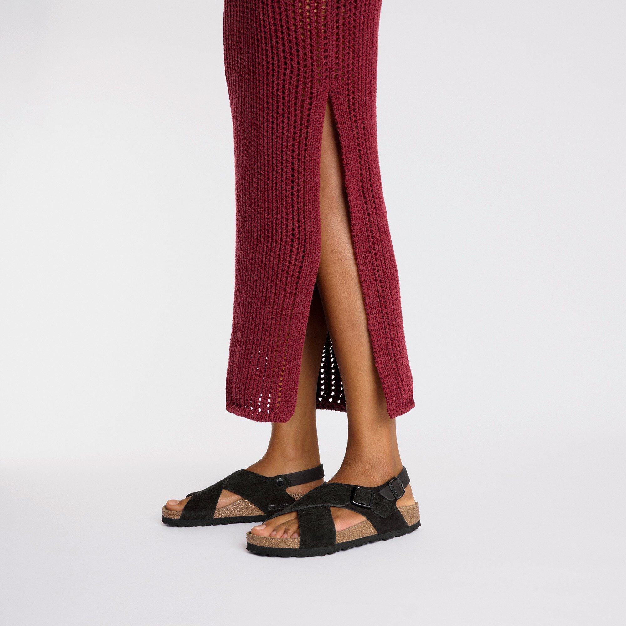 Tulum Soft Footbed Suede Leather Nubuck