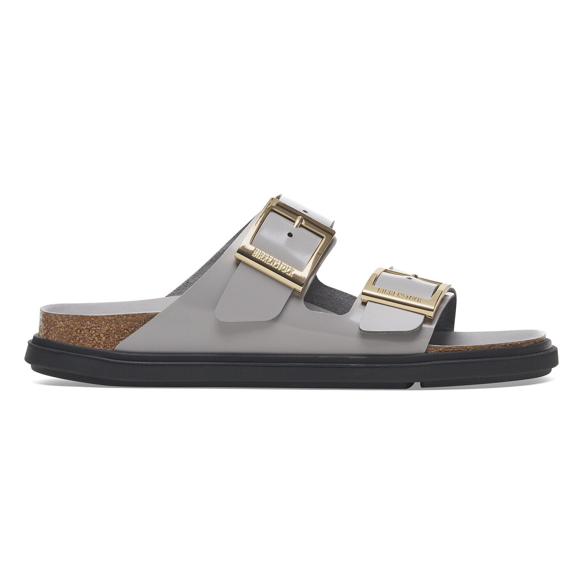 Arizona Droplet Buckle Natural Leather Patent