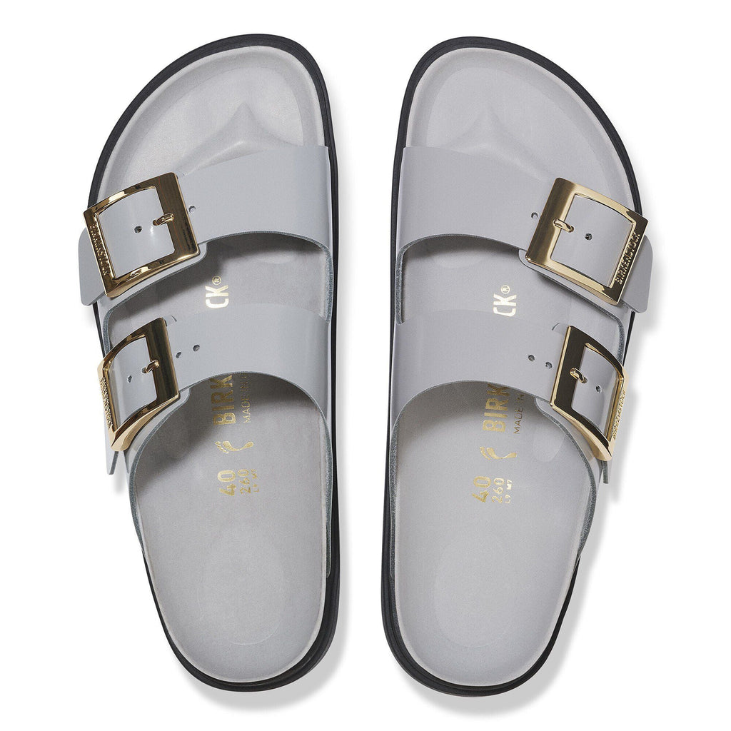 Arizona Droplet Buckle Natural Leather Patent