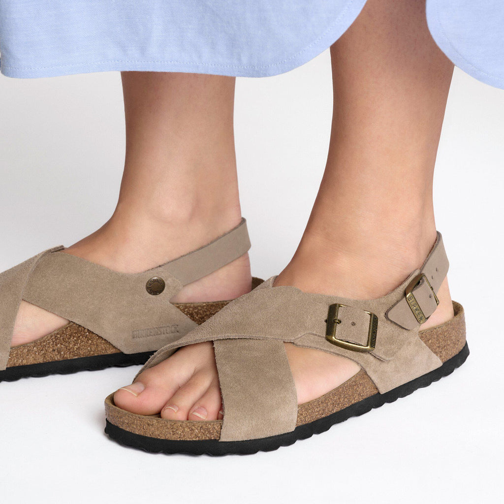 Tulum Soft Footbed Suede Leather Nubuck