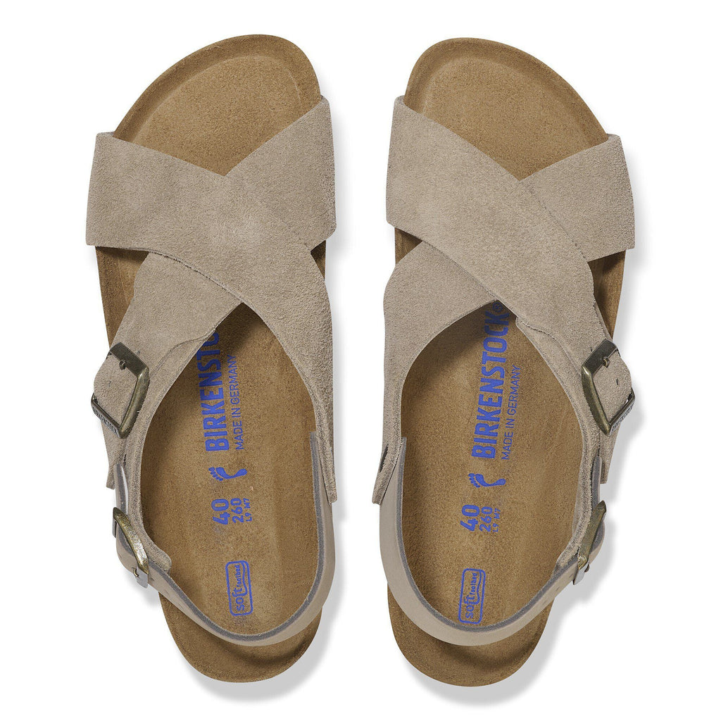 Tulum Soft Footbed Suede Leather Nubuck