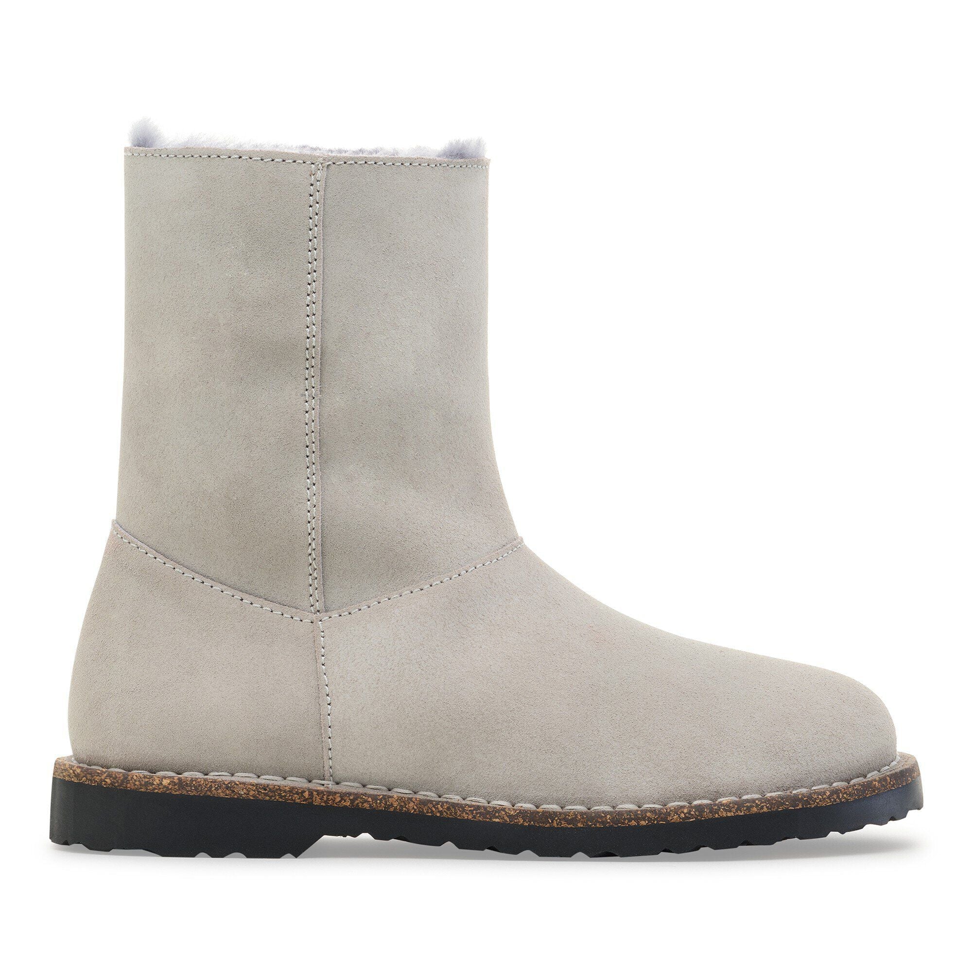 Uppsala Zip Shearling Suede Leather
