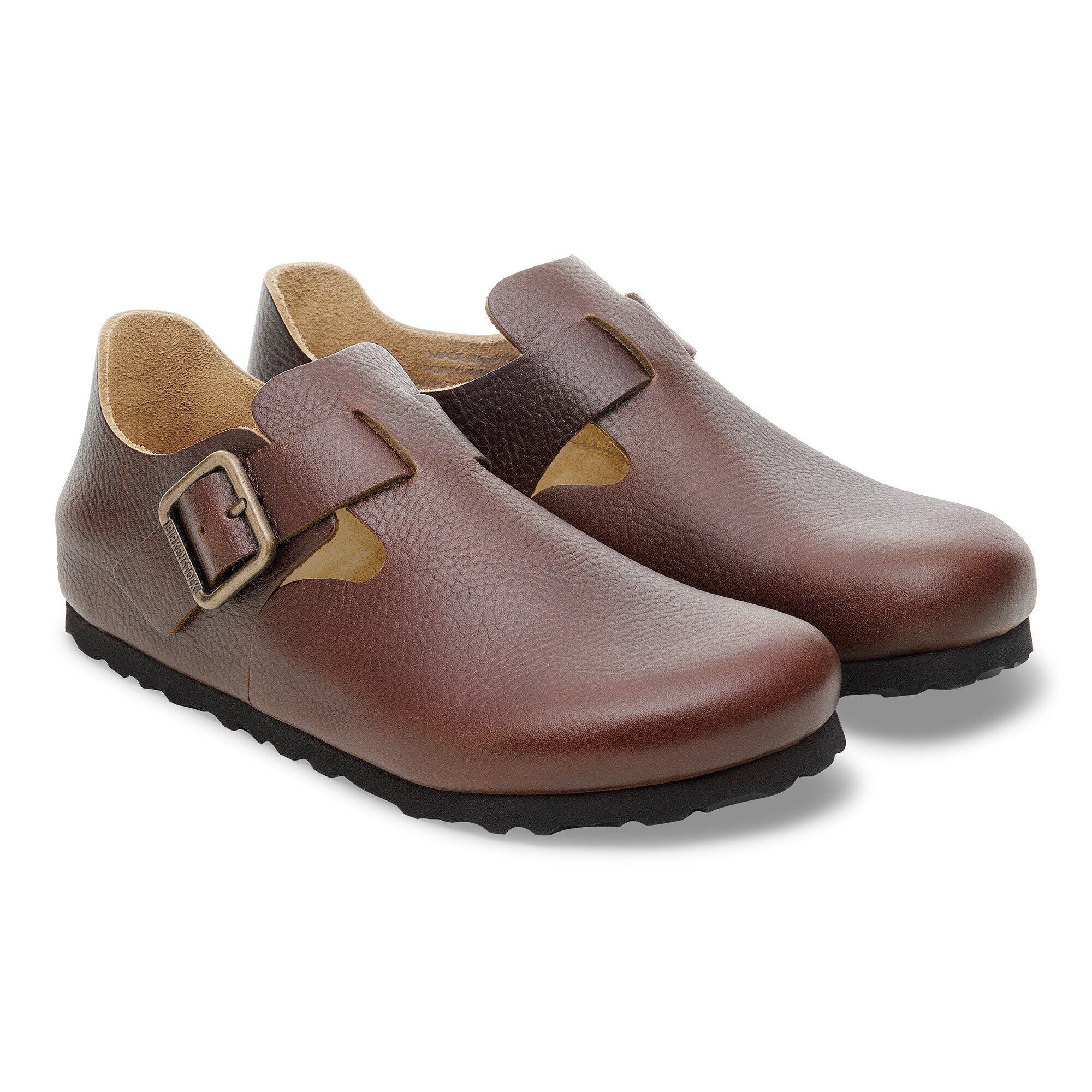 London Wire Buckle Natural Leather