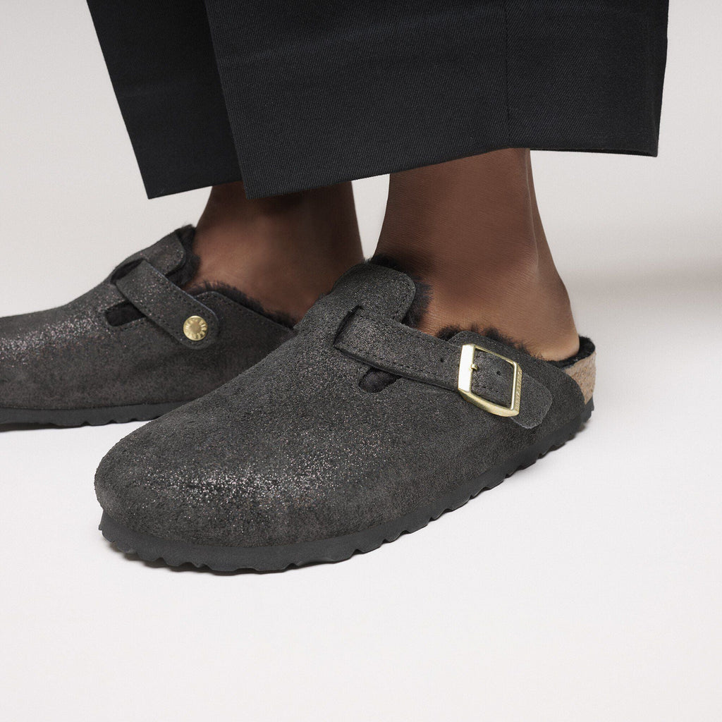 Boston Shearling Suede Leather/Fur