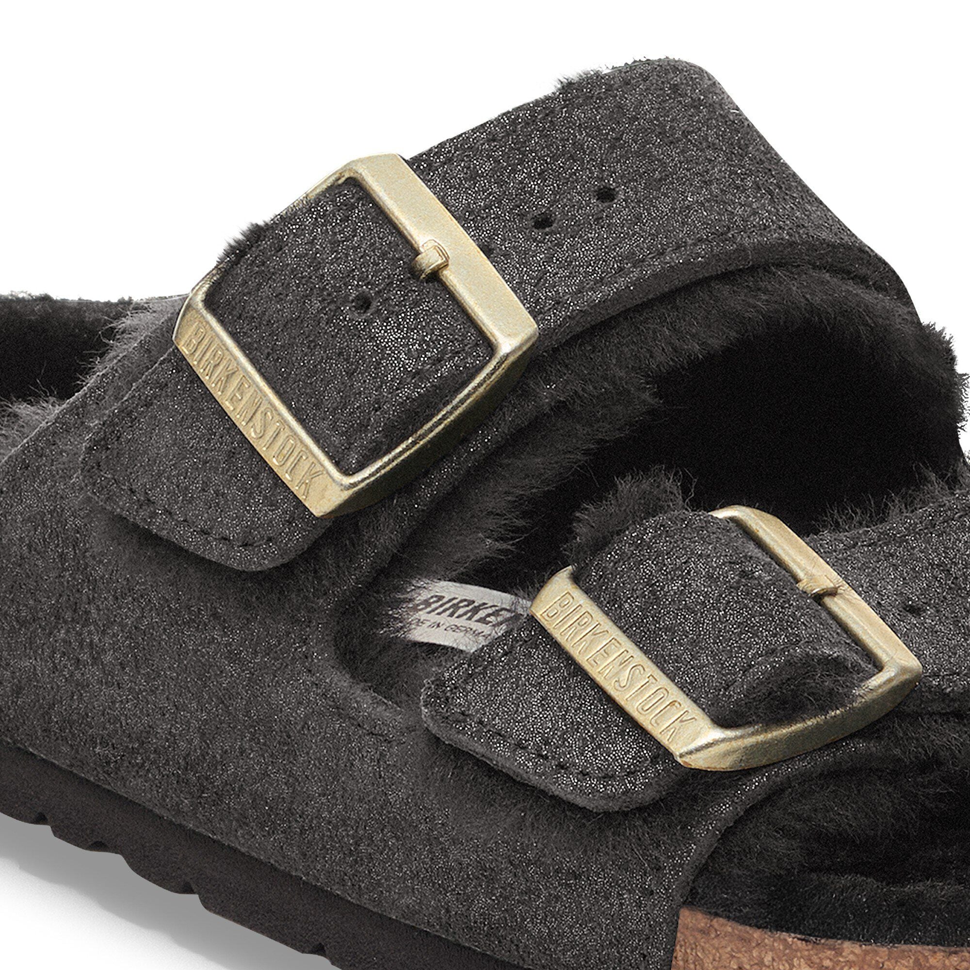 Arizona Shearling Suede Leather/Fur