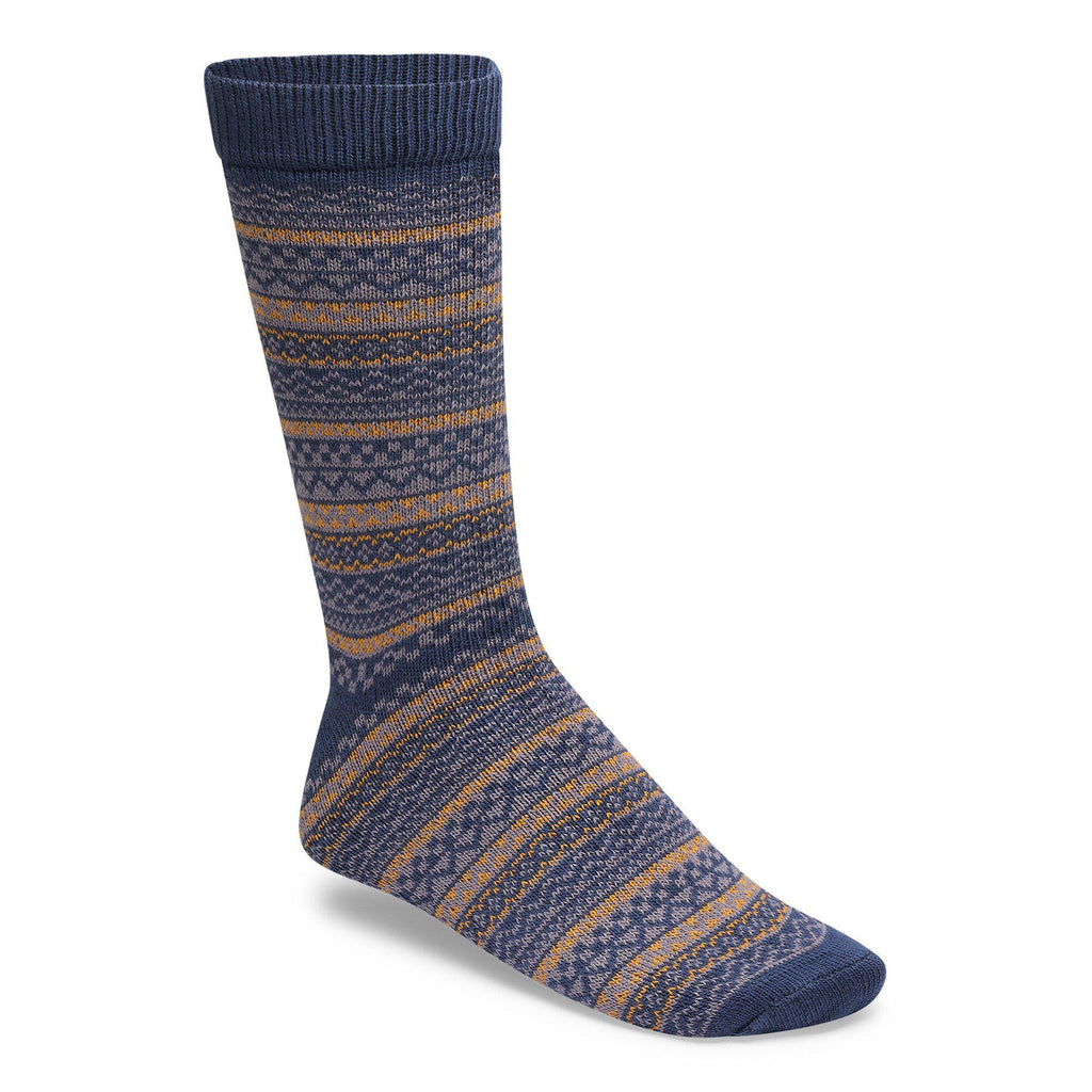 Naples Mink & Cotton Navy Sock