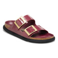 Arizona Droplet Buckle Natural Leather Patent
