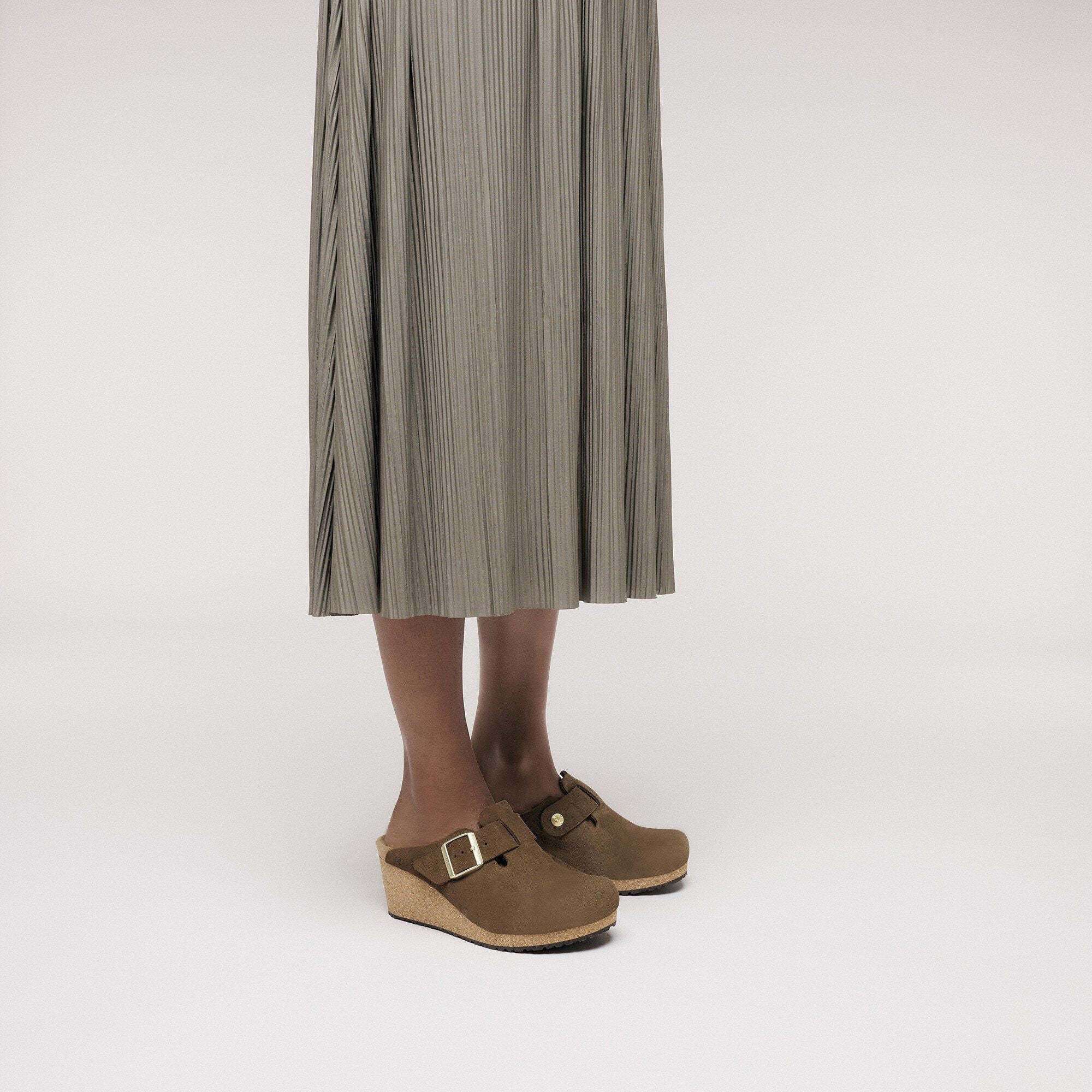 Fanny Suede Leather