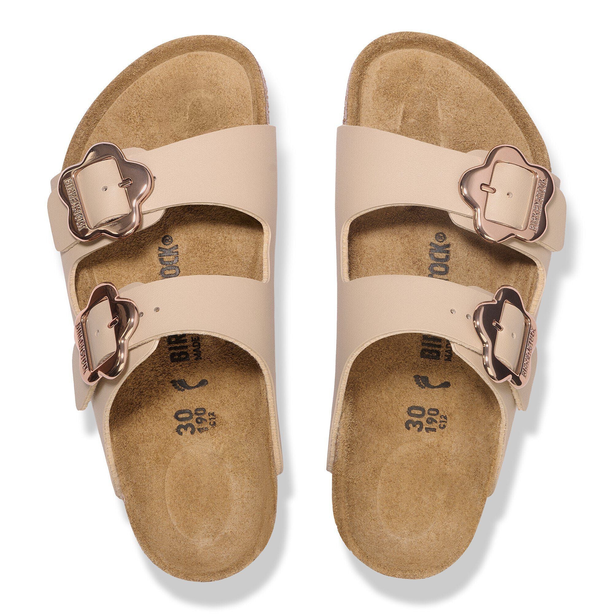 Arizona Flower Buckle Kids Birko-Flor