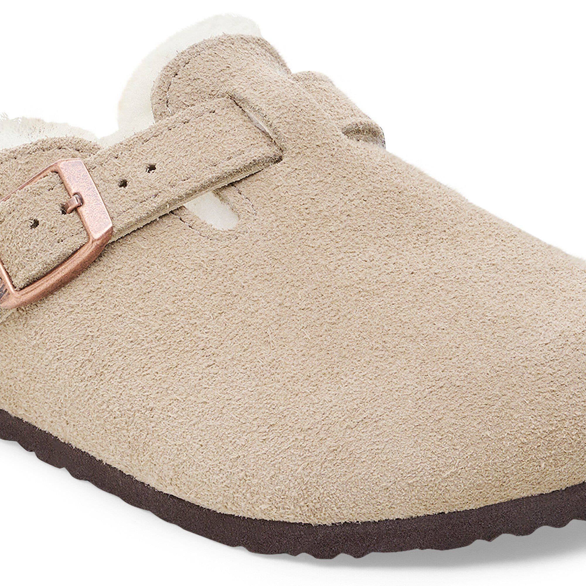 Boston Shearling Kids Suede Leather/Fur