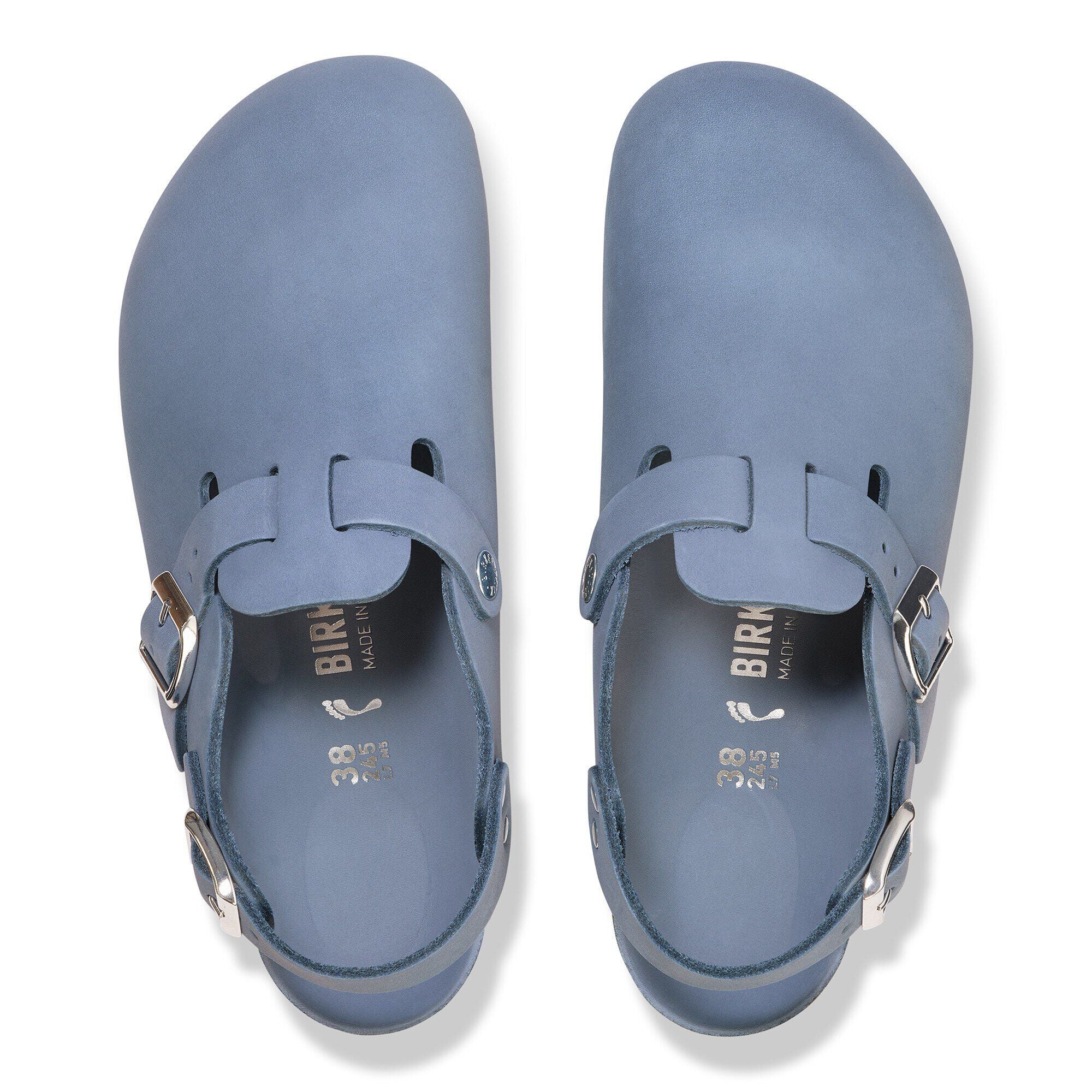 Tokio Nubuck Leather Stone Blue