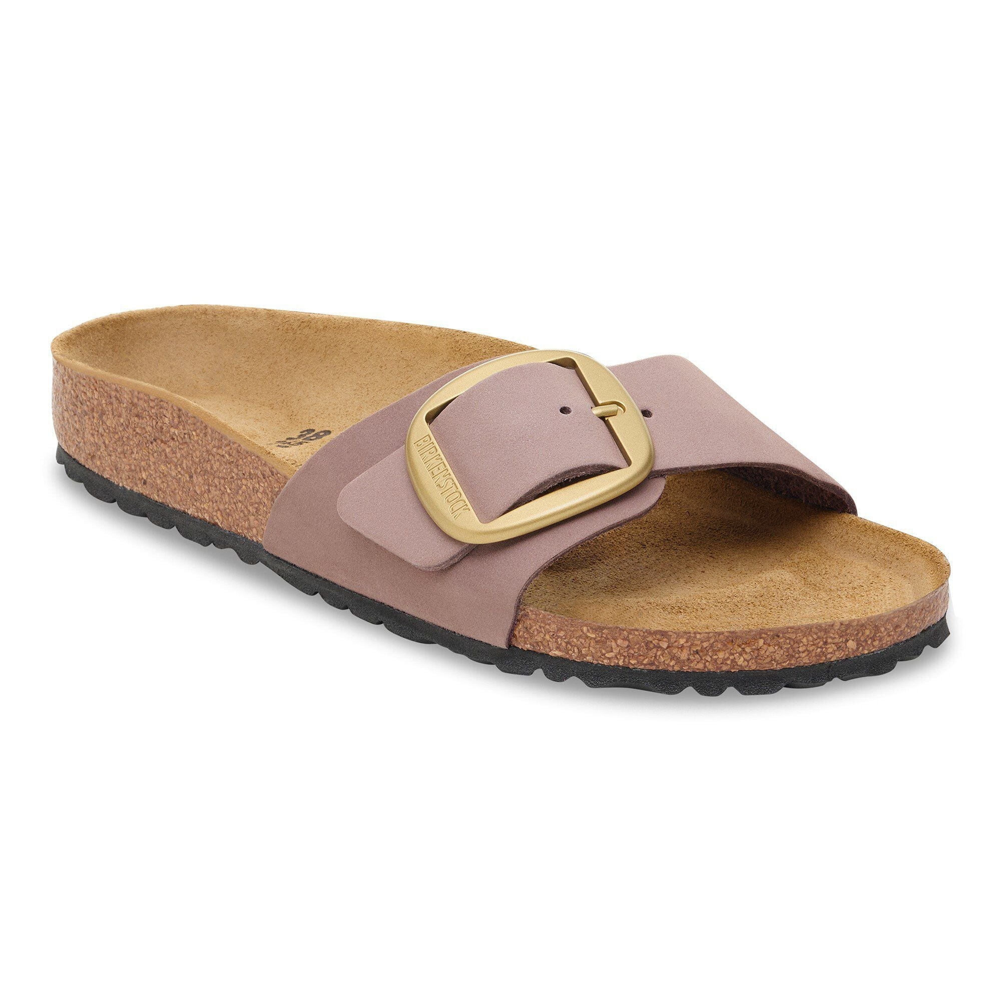 Madrid Big Buckle Nubuck Leather