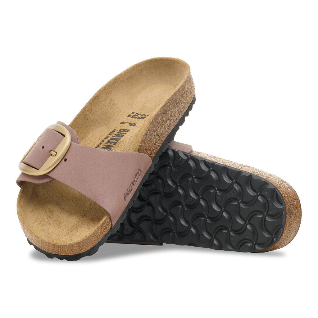 Madrid Big Buckle Nubuck Leather
