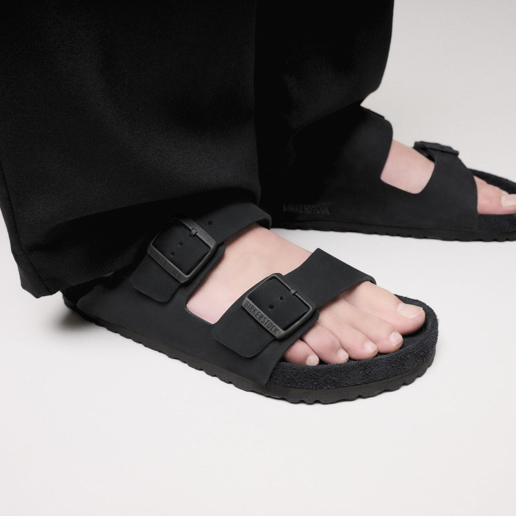 Arizona Nubuck Leather Black