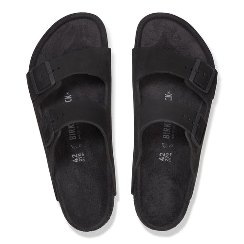 Arizona Nubuck Leather Black