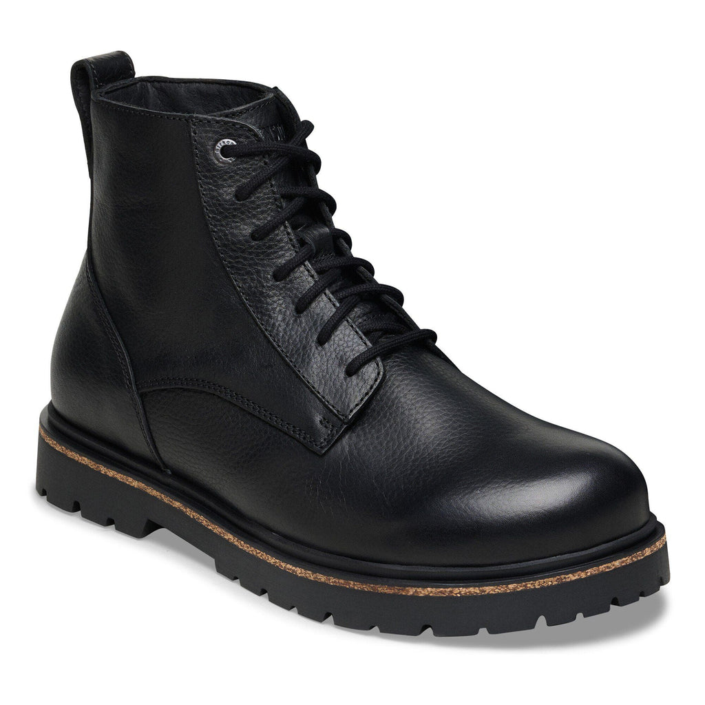 Highwood Lace Mid Women Leather Black