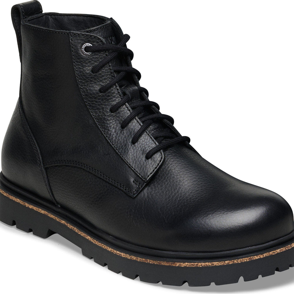Highwood Lace Mid Women Leather Black