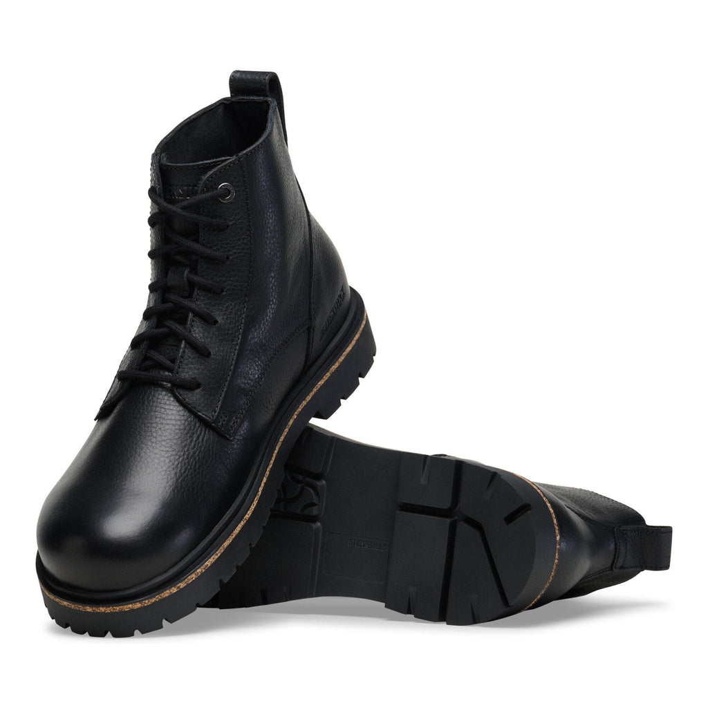 Highwood Lace Mid Women Leather Black