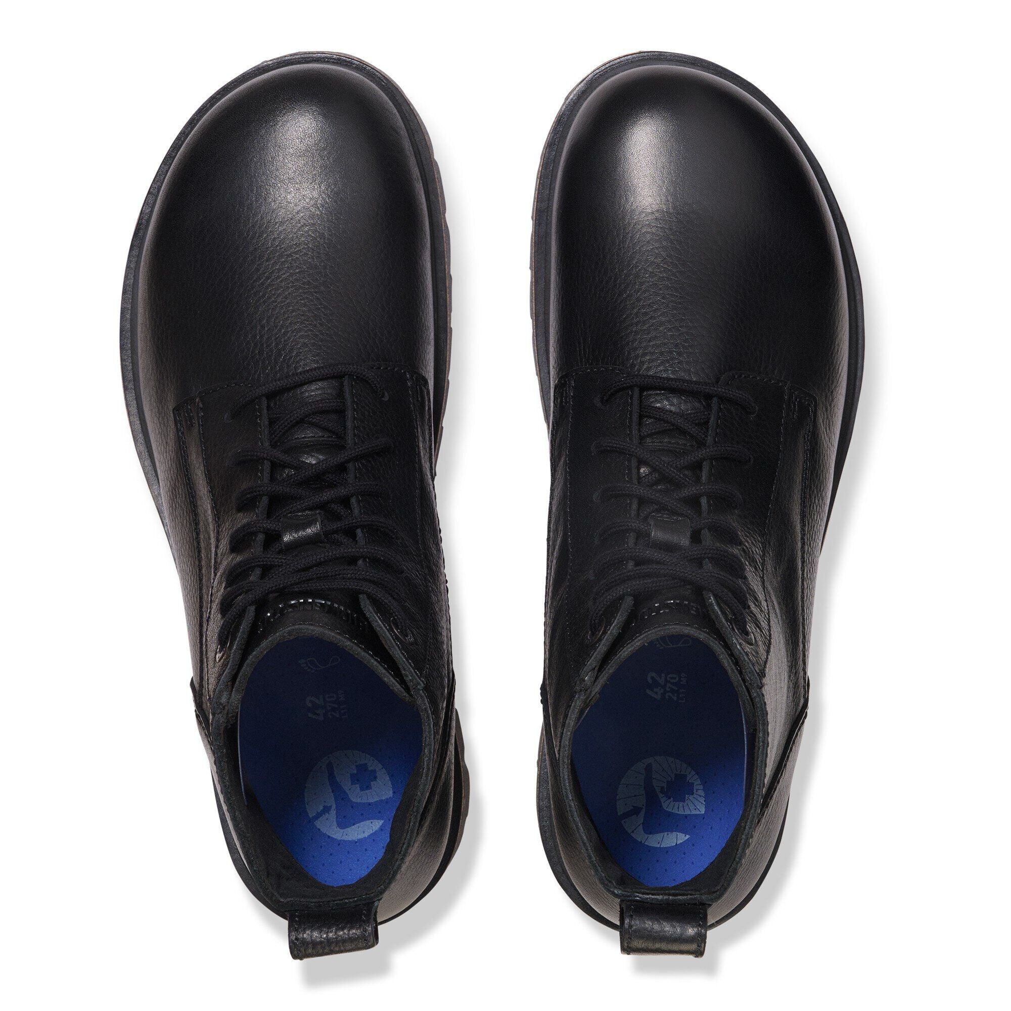 Highwood Lace Mid Women Leather Black