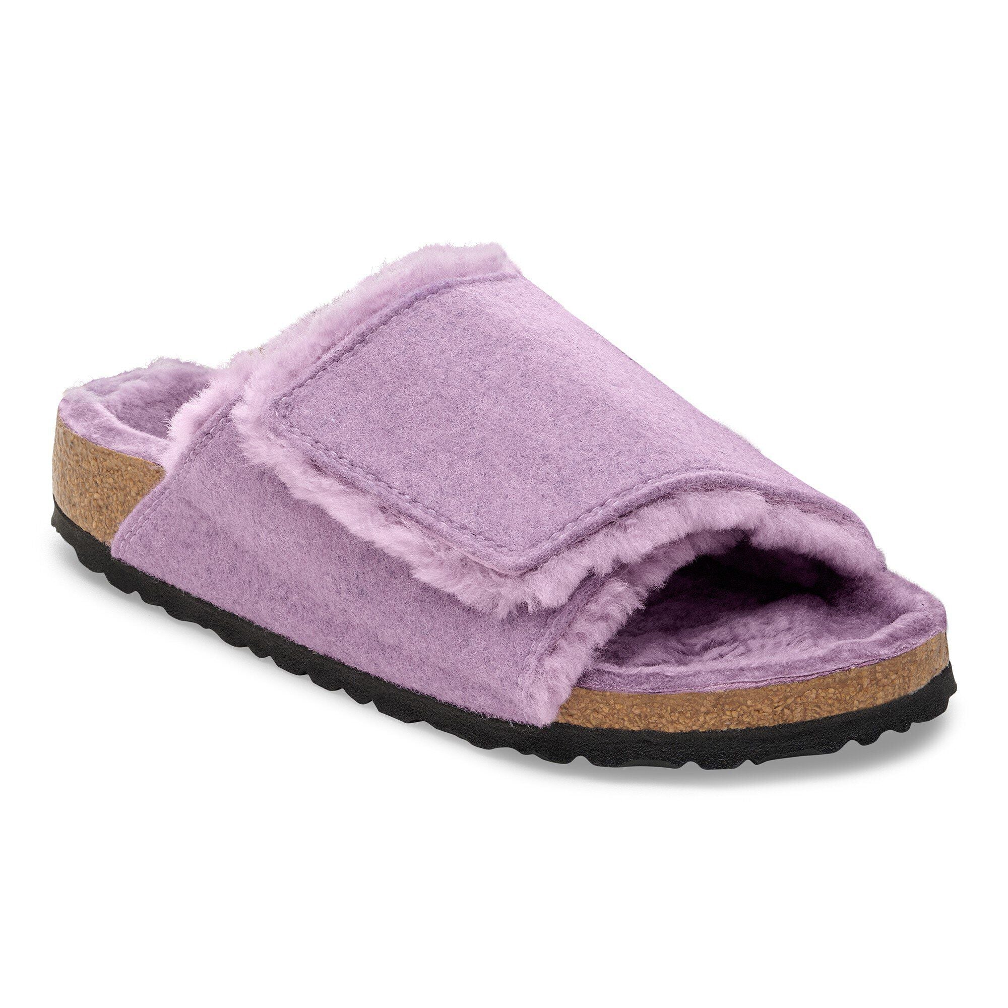 Solana Shearling Felt Mauve