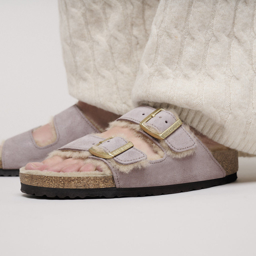 Arizona Shearling Suede Leather/Fur