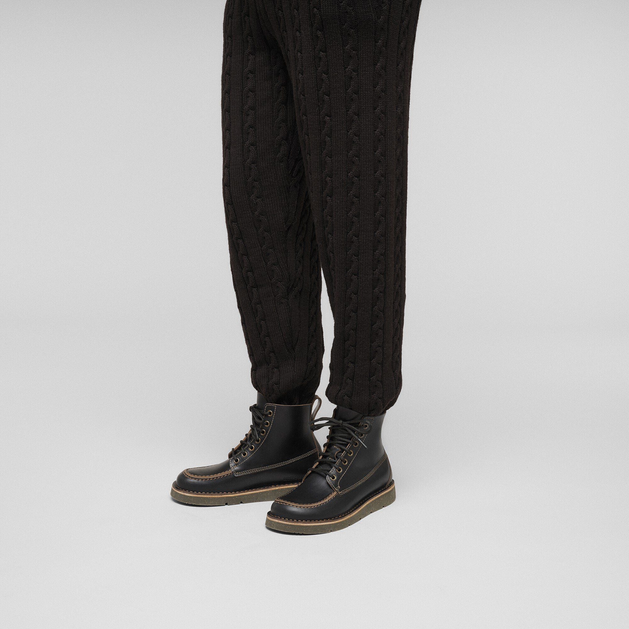 Birmingham Moc Oiled Leather Black