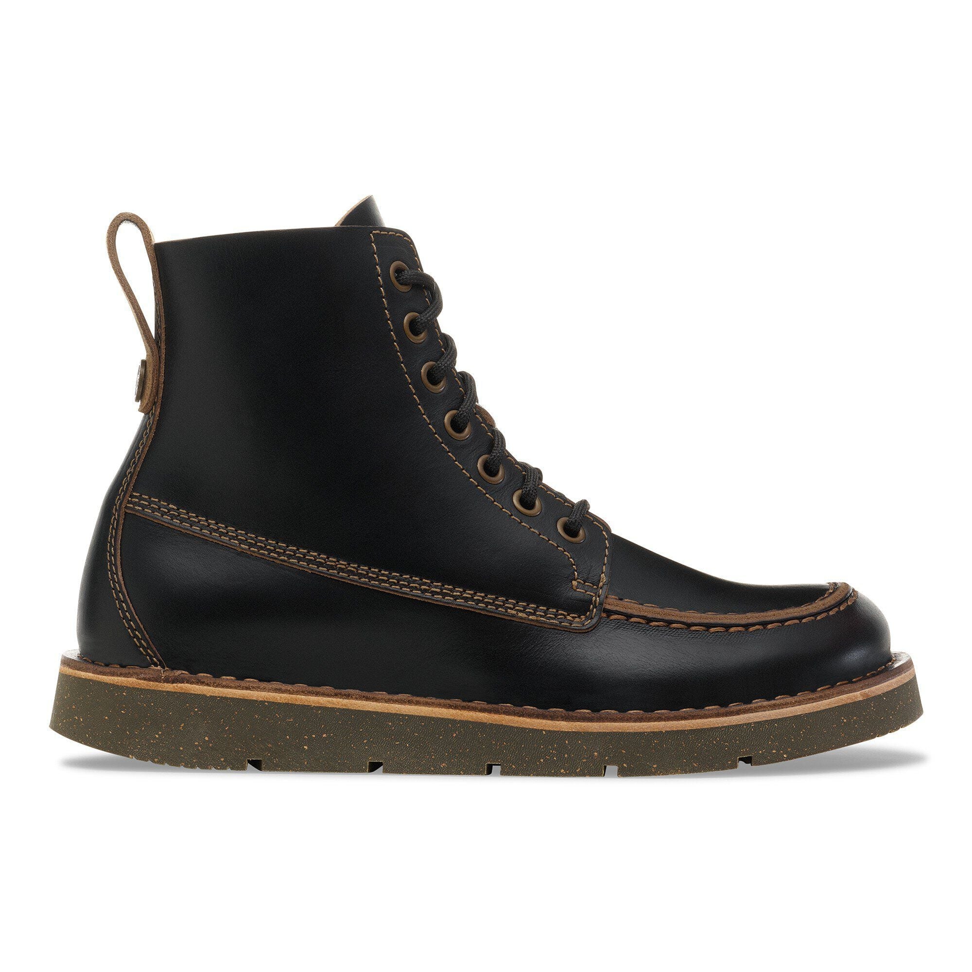 Birmingham Moc Oiled Leather Black
