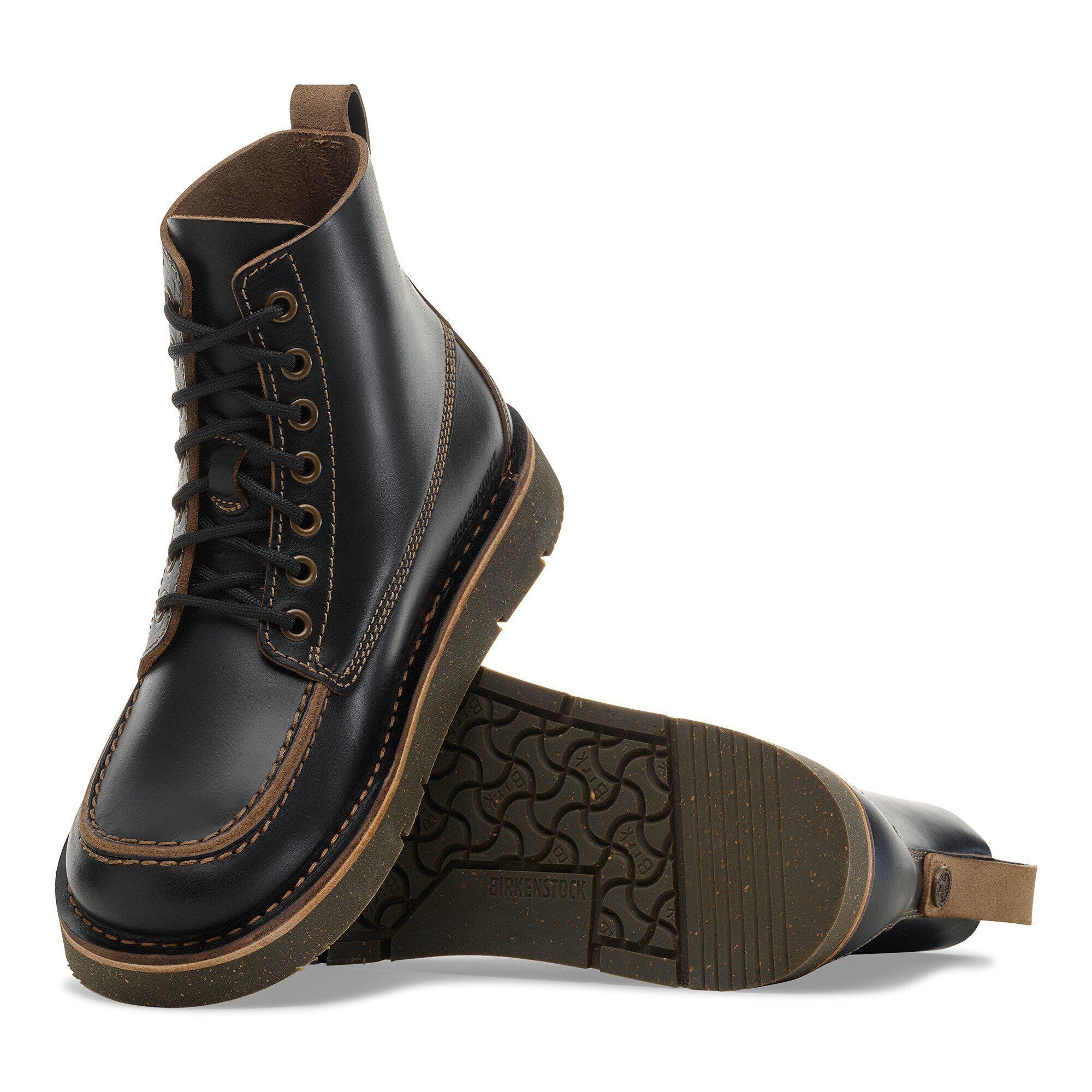 Birmingham Moc Oiled Leather Black